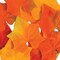 4 x 6" Large Polyester Fall Leaves Assortment 100 Pieces Autumn Decor